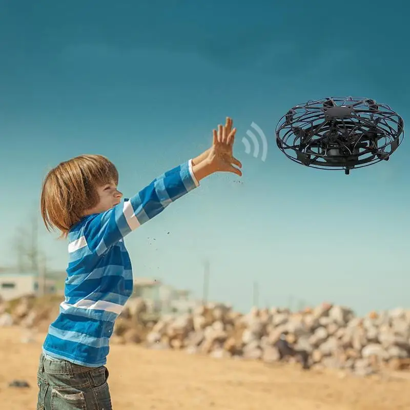 Mini Drone UFO Hand Operated RC Helicopter Quadrocopter Toys Aircraft Ball Induction Dron Infrared Flying Gift For Kids W9U4 Mini Drone UFO Hand Operated RC Helicopter Quadrocopter Toys Aircraft Ball Induction Dron Infrared Flying Gift For Kids W9U4