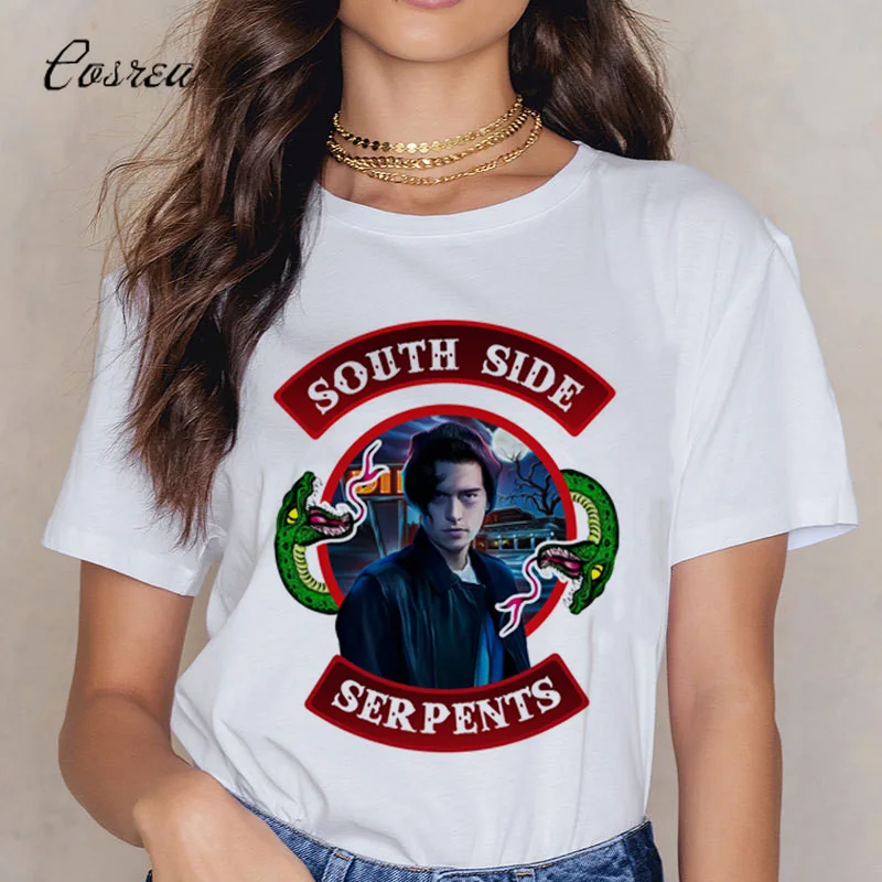 

South Side Serpents Riverdale T Shirt Summer Tops Riverdale SouthSide Serpents Tshirt Riverdale Jughead T Shirt Harajuku Tee