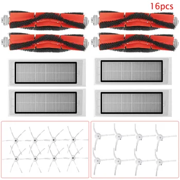 

Applicable to Millet Roborock Vacuum Cleaner Accessories 16 sets Vacuum Cleaner Spare Parts Kits filter Side Brush Roll Brush