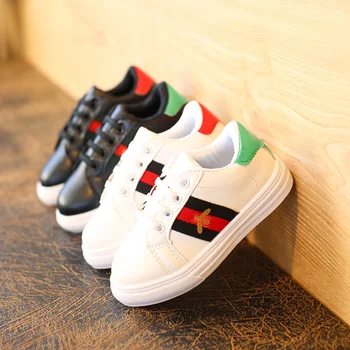 

Kids Shoes Girls Sneakers Leather Waterproof Shoes White Children Sport Running Girls Sneaker Teen Brand School Trainers