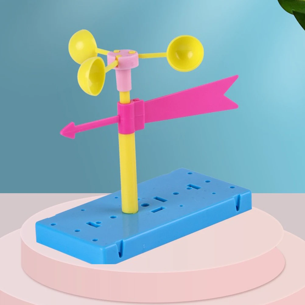 Homemade Anemometer For Kids
