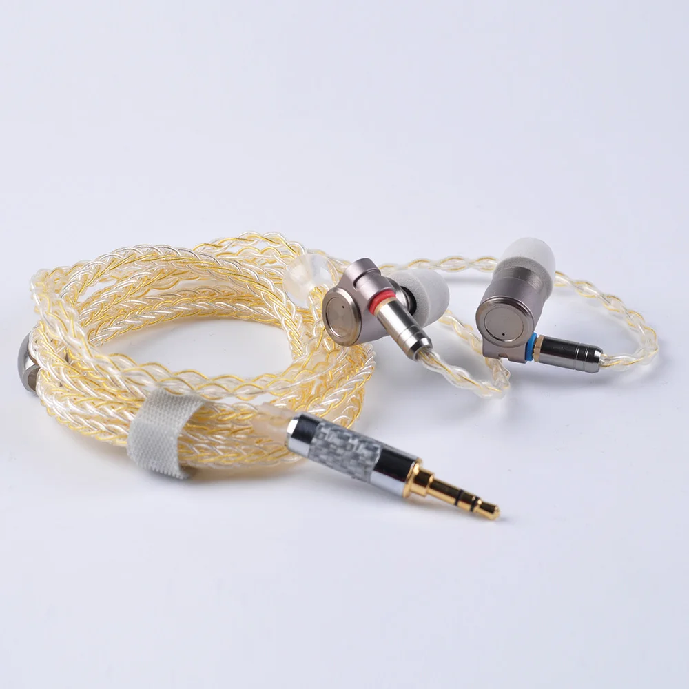 Оловянные аудио T3 1DD+ 1BA HiFi наушники в ухо двойной динамический привод HIFI наушники вкладыши с MMCX