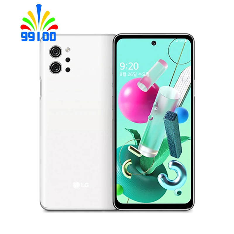 Восстановленный разблокированный сотовый телефон LG Q92 6 ГБ + 128 Гб Qualcomm Snapdragon 76 5G(7nm)