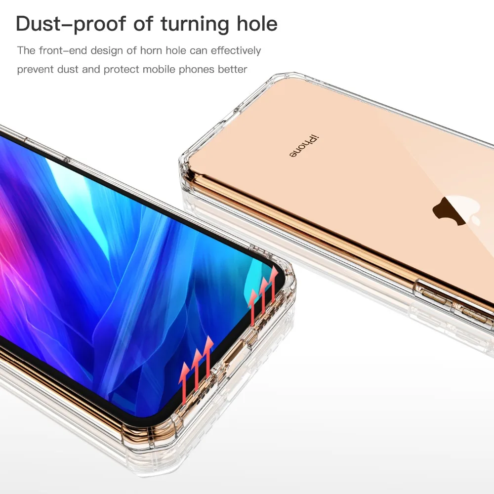 Чехол для Apple iPhone 11 Pro Max Coque, прозрачный чехол для iPhone 11 Max XR Xs, прозрачный защитный мягкий чехол высокого качества