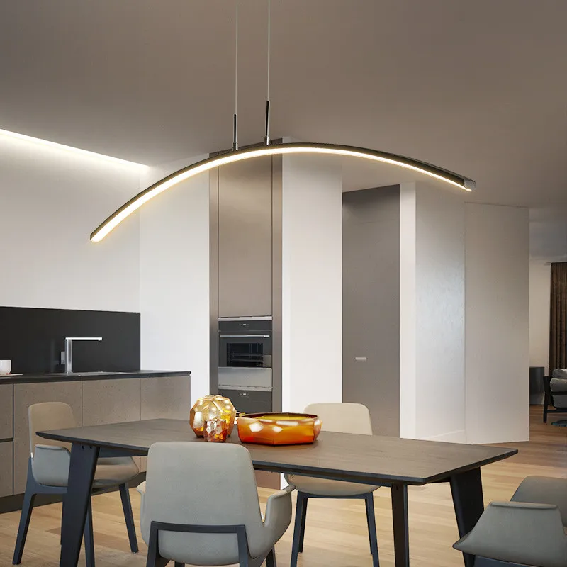 Minimalist Modern LED pendant lights For Diningroom Kitchen lustre suspension hanglamp nordic alumi - 33021049201  Minimalist Modern LED pendant lights For Diningroom Kitchen lustre suspension hanglamp nordic alumi - 33021049201