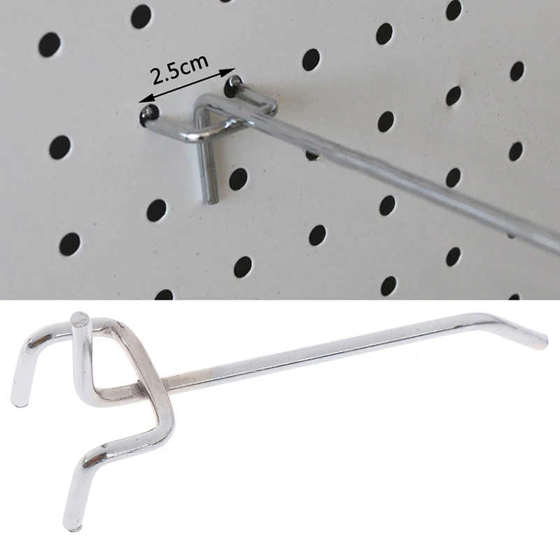 5 pcs 3.5mm thick Hook Panel Perforated Wall Storage Garage Workshop Fixing 10CM High Quality & Durable | Дом и сад