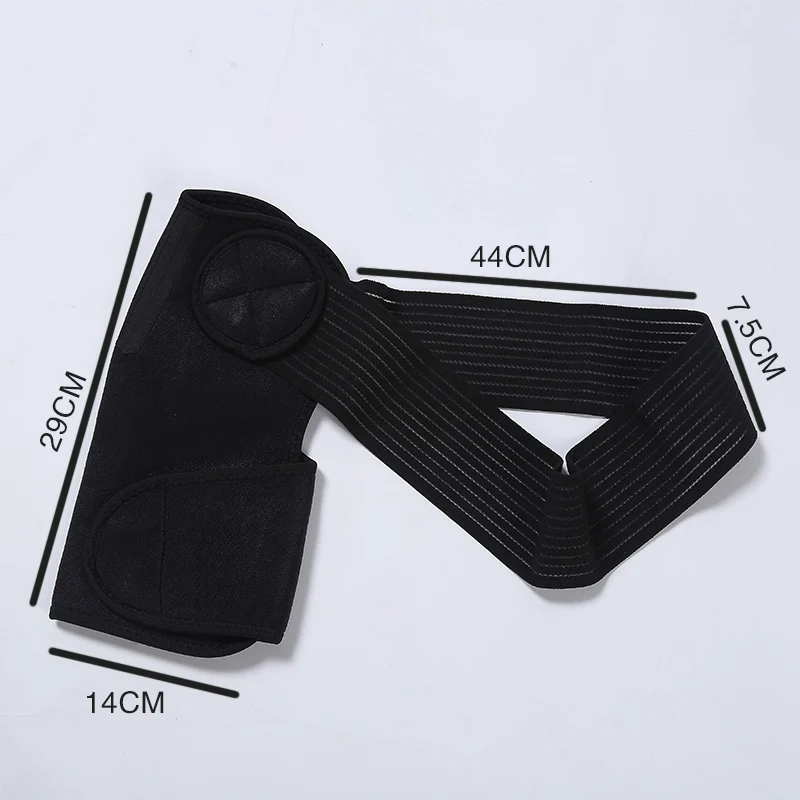CHAOBA SHOULDERPAD 1 шт. Задняя поддержка регулируемая повязка протектор усиленный функциональный-Тренировка-оборудование Один плечевой ремень
