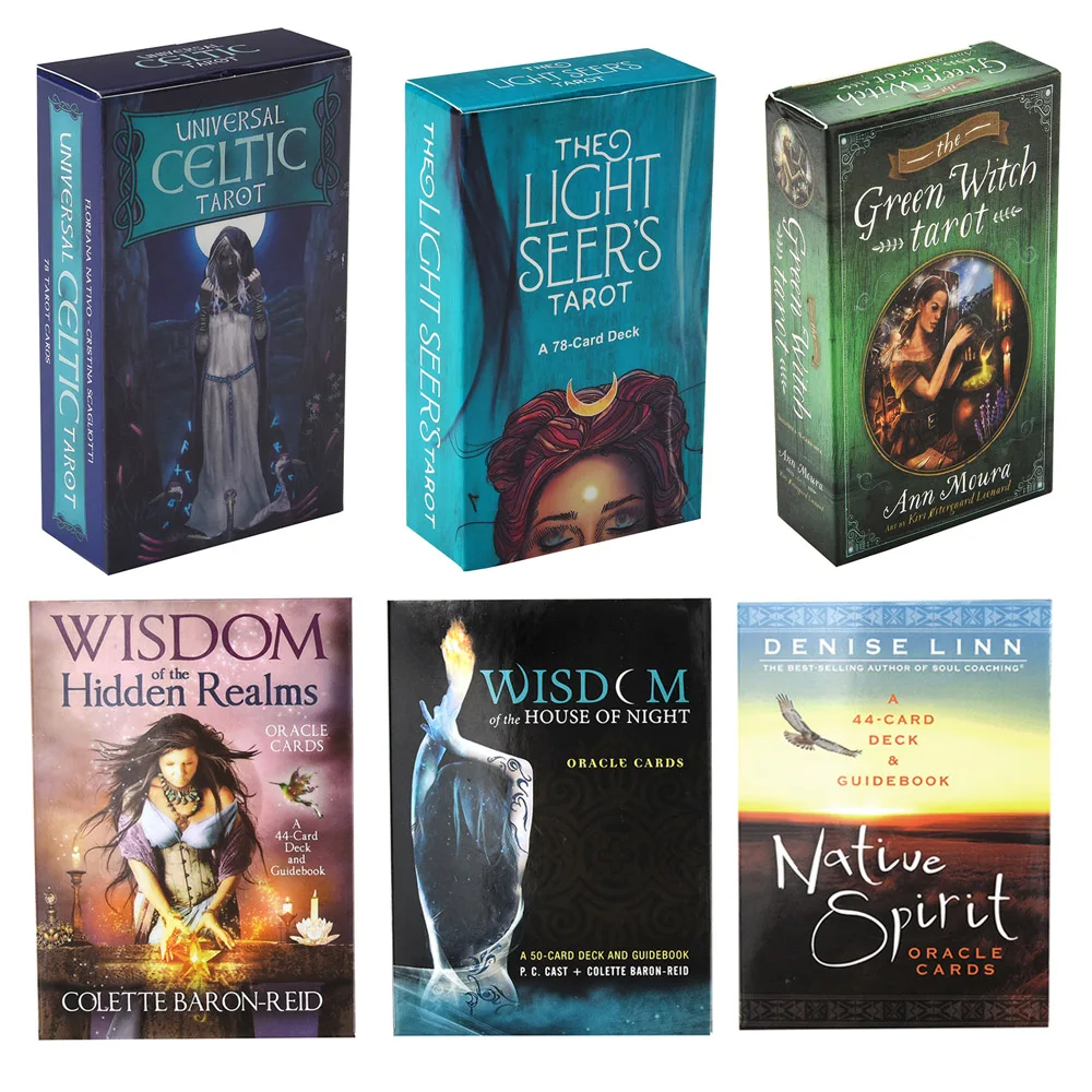 

Universal Celtic Oracle Secret Language of Light Oracle Card Sacred Destiny Oracle Card Light Seer's Green Witch Tarot Oracle
