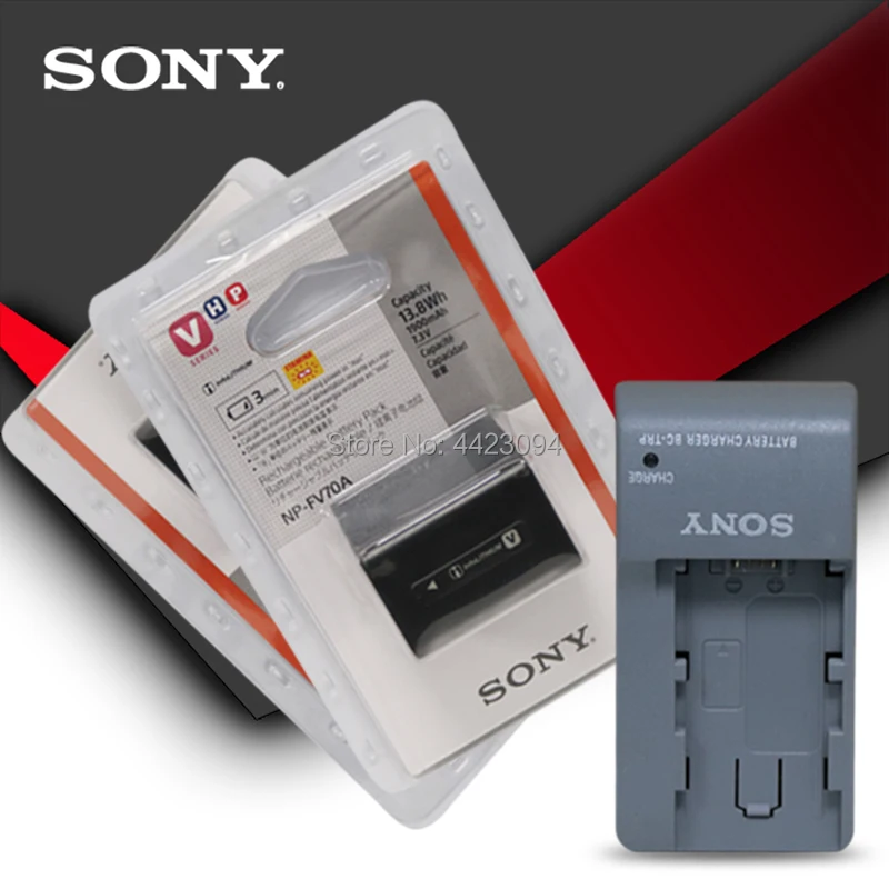 2 шт. sony NP-FV70A NP FV70A батарея для камеры sony AX700 AX45 60 AX100E AXP55 с зарядным устройством