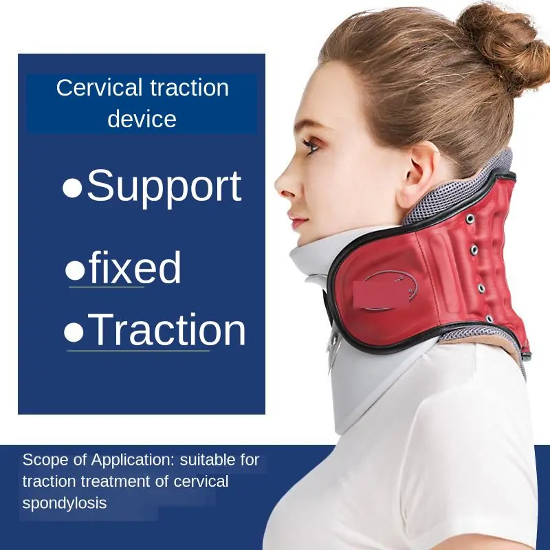 

Neck Support Device Inflatable Traction Cervical Neck Brace Relief Tool Physiotherapy Relieve Pain Cervical Corrector Breathable