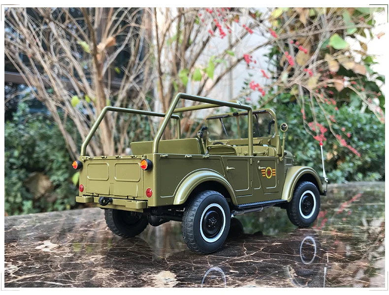 Советское Muse 69 трансформер 1:18 GAZ-69 сплав модель автомобиля винтажный автомобиль коллекционирование, сувениры, подарки