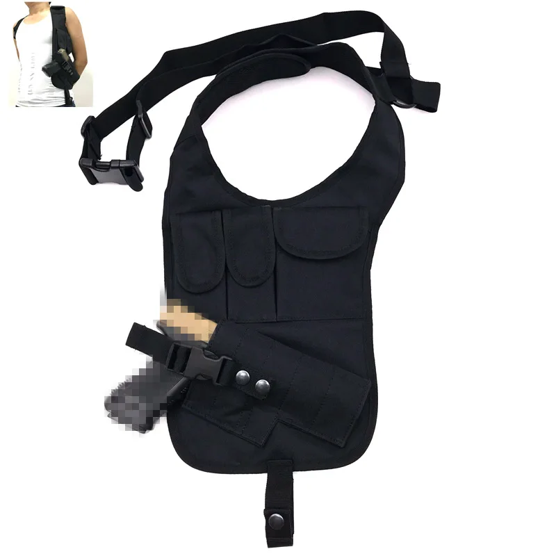 

Men Tactical Nylon Anti-theft Hidden Underarm Security Shoulder Gun Holster Holder Armpit Bag Army Rifle Gun Holster Pouch Case