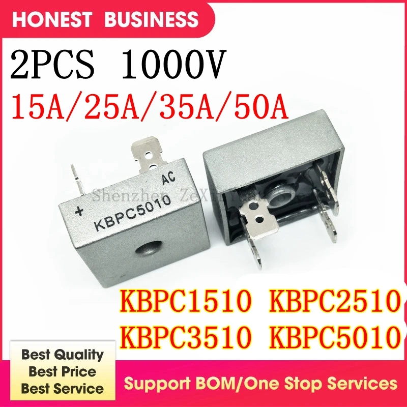 Новая одежда для маленькой девочки 2 шт KBPC5010 5010 50A KBPC1510 1510 15A KBPC2510 2510 25A KBPC3510 3510 35A 1000V
