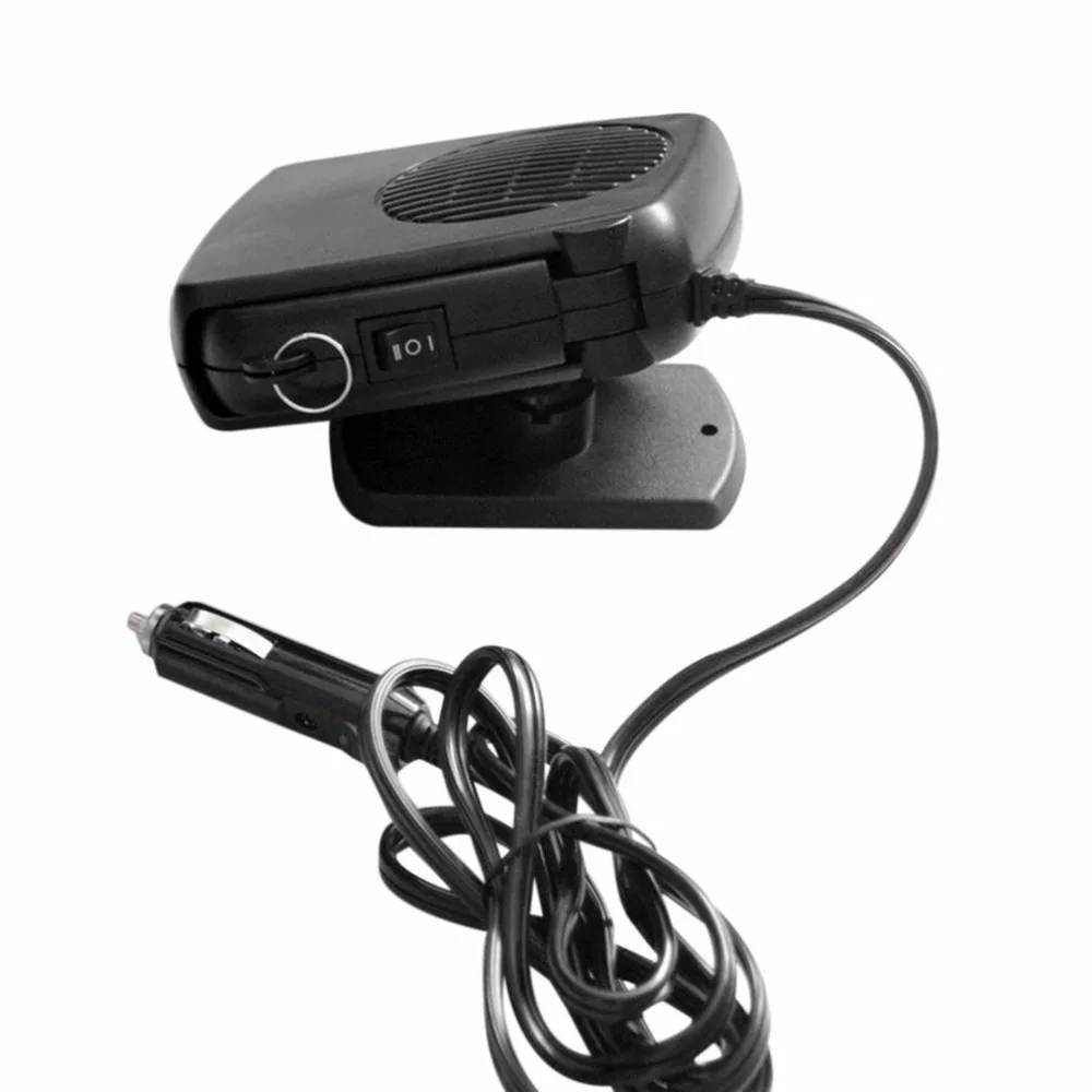 

12V Car Auto Vehicle Portable Electric Heater Heating Fan Defroster Window Screen Demister Hot Warm Air Conditioner Noise-free