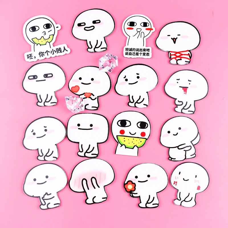 1 шт. Забавный Герой мультфильма значков на булавке Kawaii значок Bacges рюкзак значки