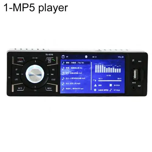Авто панель Bluetooth 5018 4,1 дюймов Автомобильный fm-передатчик Радио Аудио Видео MP5 плеер с зеркалом заднего вида Камера 무선 보조배터리 блютуз модуль - Цвет: No Camera