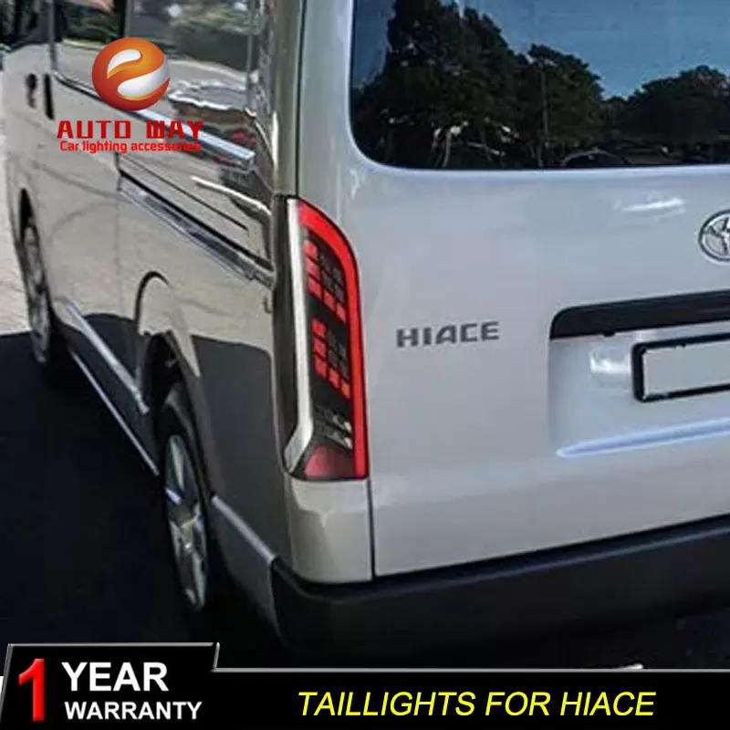 Автомобильный Стайлинг для Toyota HIACE 2005 2018 задний светильник s светодиодный фонарь