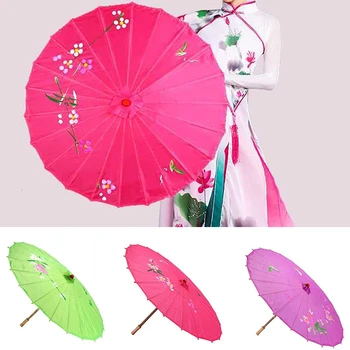 

2pcs Paper Umbrella Parasol Multi Color Paper Decorative Umbrella Parasol Wedding Bridal Party Decor Photo Cosplay Prop