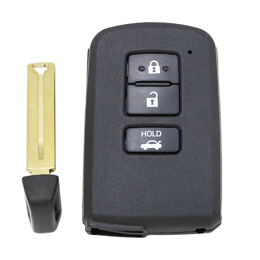 2/3/4 Buttons Replacement Smart Remote Key Shell Case Fob for Toyota Avalon Camry RAV4 2012-2015 with Insert Key key case car remote key car key car key shell key shell