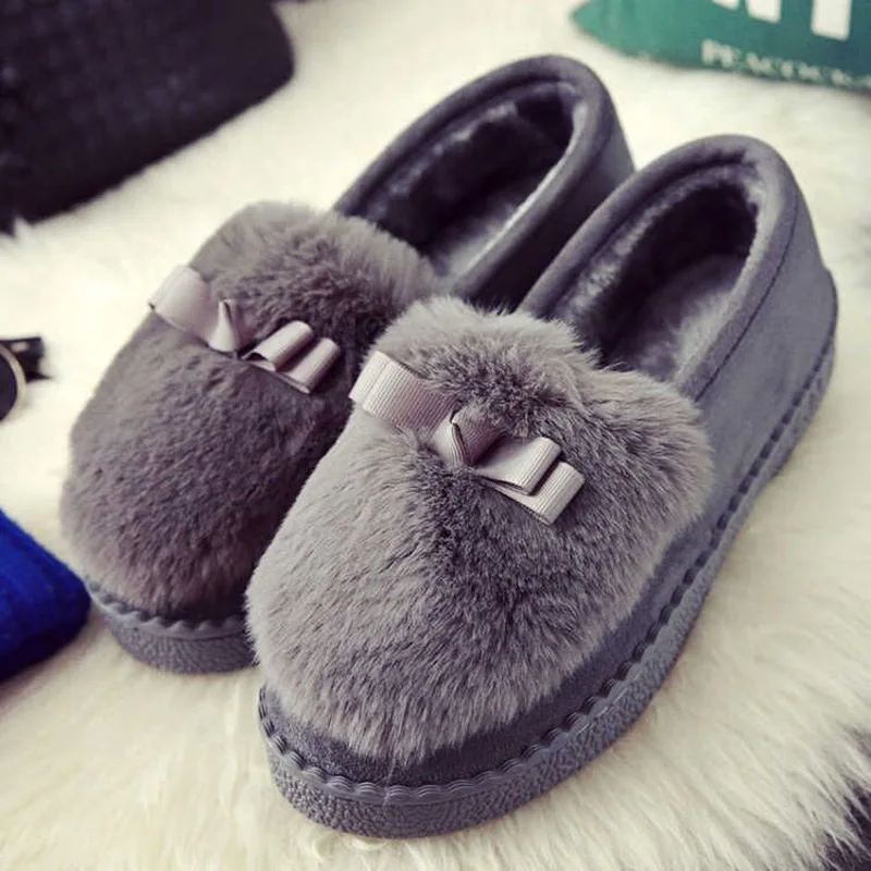 

Autumn And Winter Peas Cotton-padded Shoes WOMEN'S Bag with Home Postpartum Household Indoor Thick Bottomed Anti-slip Outer Wear