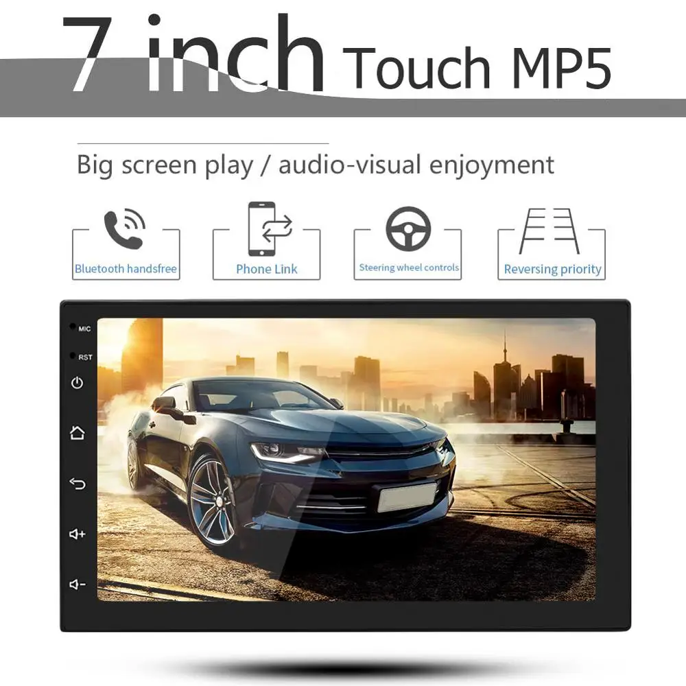Автомагнитола Viedo 2 DIN Android 9 1 GPS Wi Fi Bluetooth USB дисплей 7168|Мультимедиаплеер для авто| |