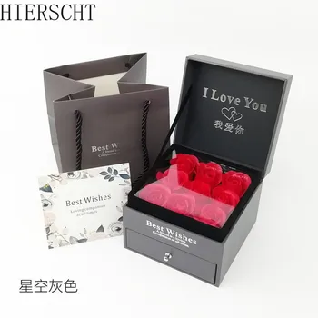 

Hot Spot, Immortal Rose Box, Jewelry Lipstick Packaging Box, Necklace, Ring, Earring Packaging Gift Box, Jewelry Storage Box