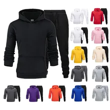 Aliexpress - Men Set Brand Pocket Hoodies+Pants Sets Tracksuit Men’s Casual Slim Fit Sportswear Male Sweat Shirts Jogging Tracksuits Clothing