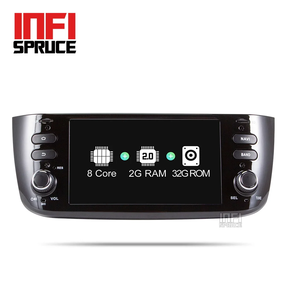 Infispruce 6,2 дюймов Android 9,0 автомобильный dvd для Fiat Linea автомобильный Радио Стерео gps навигация автомобильный стерео медиаплеер