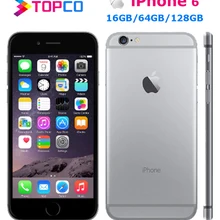 IPhone 6 16 GB/64 GB/128G мобильный телефон разблокированный двухъядерный 1G ram 4,7 дюймов 8MP камера wifi gps сотовый телефон дропшиппинг
