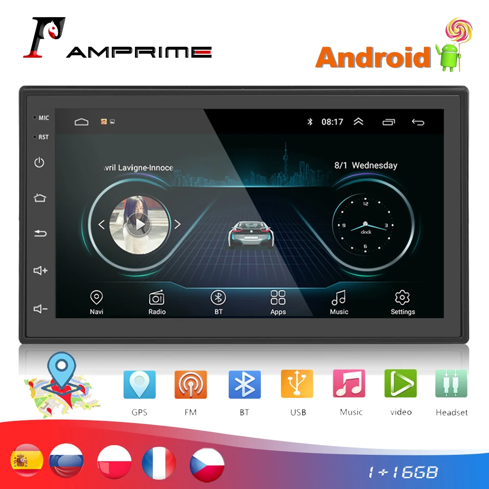 Продажа AMPrime 2 din автомагнитола 7