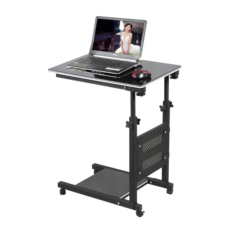 

Removable Bedside Computer Folding Table Mobile Lazy Bed Care Old Man