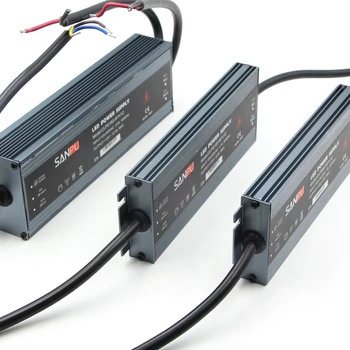 

Waterproof IP67 LED Power Adapter Supply Ultra Thin LED Driver Slim AC110V 220V to 24V 12V for led strip Advertising signs Light