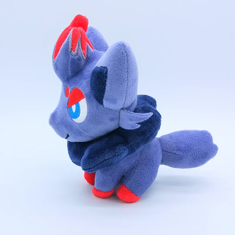 33 см Zorua плюшевые Eevee милый Zoroark черная лиса Oft Ex Gx Мега кукла игрушка для детей Рождественский подарок