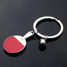 Металлическая мини-модель настольный брелок в виде теннисной ракетки креативная рекламная акция небольшие подарки-с лазерной надписью