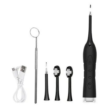 

Ultrasonic Oral Dental Scaler Electric Tooth Cleaner Teeth Cleaning Kit Calculus Remover Tooth Stains Tartar Tool Waterproof