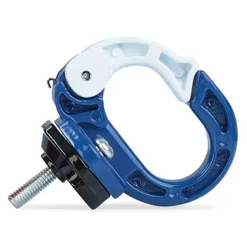 

Motorcycle Electric Scooter Aluminum Alloy Luggage Car Sticker Helmet Rack Hook Blue
