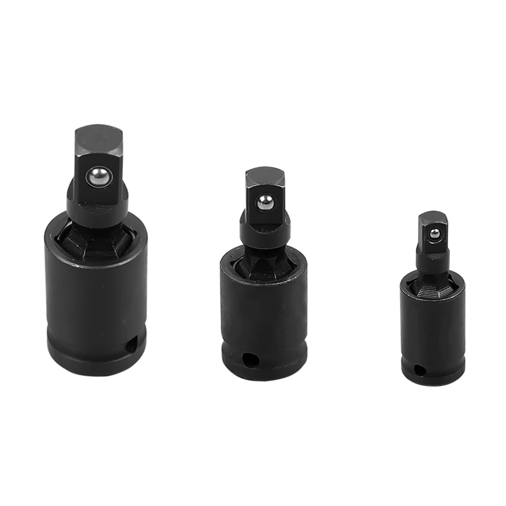 1/2", 3/8", 1/4" Swivel Knuckle Joint Air Impact Wobble Socket Adapter