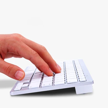 

Ultra-Slim Bluetooth Wireless Keyboard For Windows Android Smart Phone Ergonomic Keyboard For Tablet iOS Apple iPhone iPad