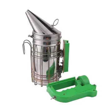 

Beekeeping Tool Bee Smoker Transmitter Manual Heat Resistant Apiculture Electric Hive Galvanized Sheet Stainless Steel Accessory