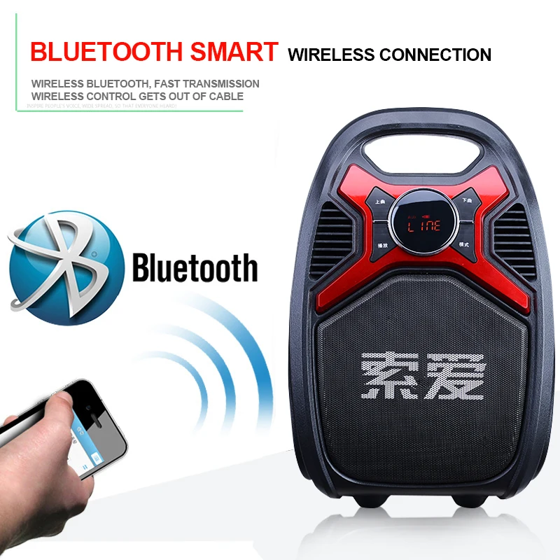 SOAIY T16 внешний bluetooth-рычаг аудио аккумулятор высокой мощности динамик Портативная Мобильная Колонка Bluetooth с fm-радио беспроводной микрофон