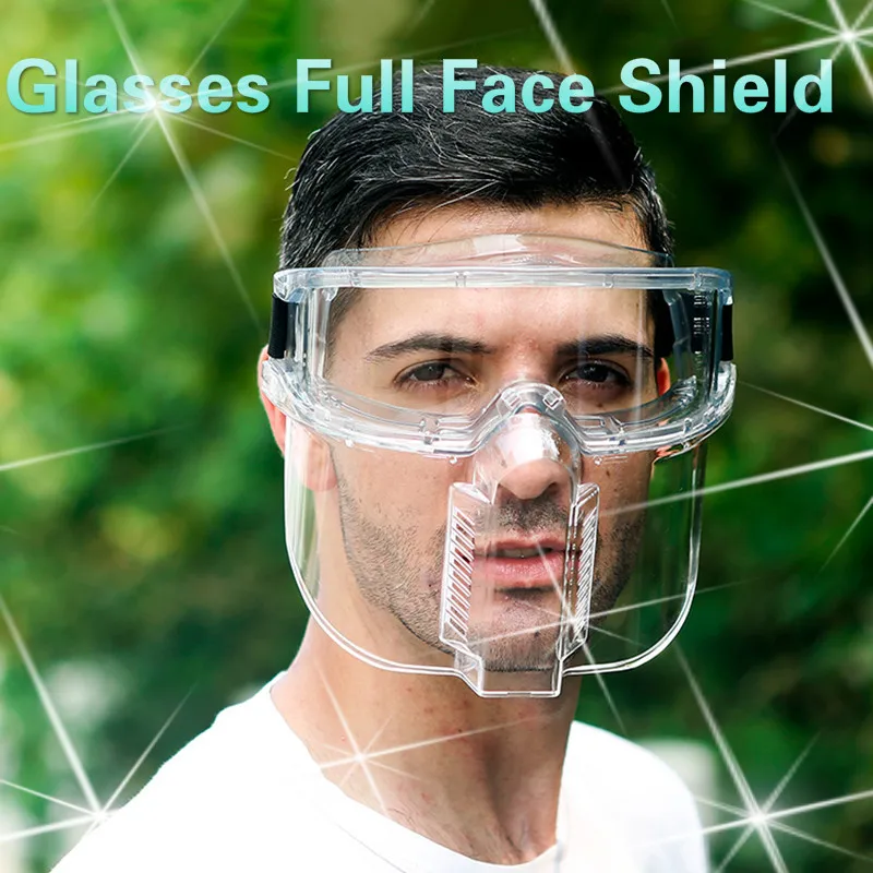 full face safety goggles
