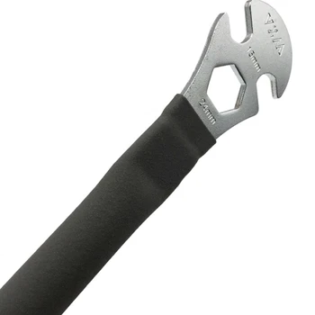

Vxm Bicycle Foot Pedal Wrench Spanner 15Mm Long Handle Repair Tool for Road Bike