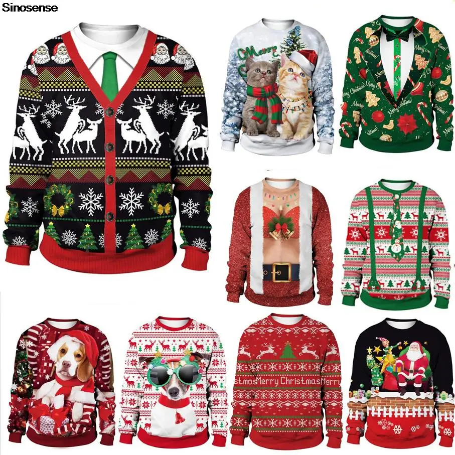 deer humping christmas sweater
