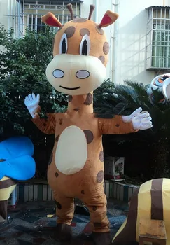 

Giraffe Mascot Costume Suits Cosplay Party Promotion Carnival Outdoor Outfit Suit Unisex Adult Halloween Christmas Cosplay