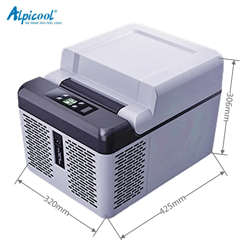 12L Portable Car Refrigerator Portable Mini Freezer Cooler Auto Fridge Compressor Quick Refrigeration Home Picnic Icebox 12/24V mini fridge for car Car Fridges & Heaters