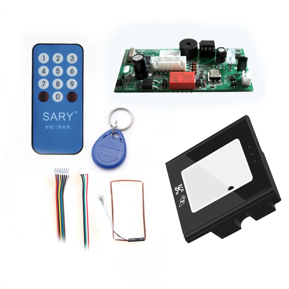 

WG26/34 RFID barcode Qr code reader access control reader+access control board QR Code RFID Reader 125khz ID