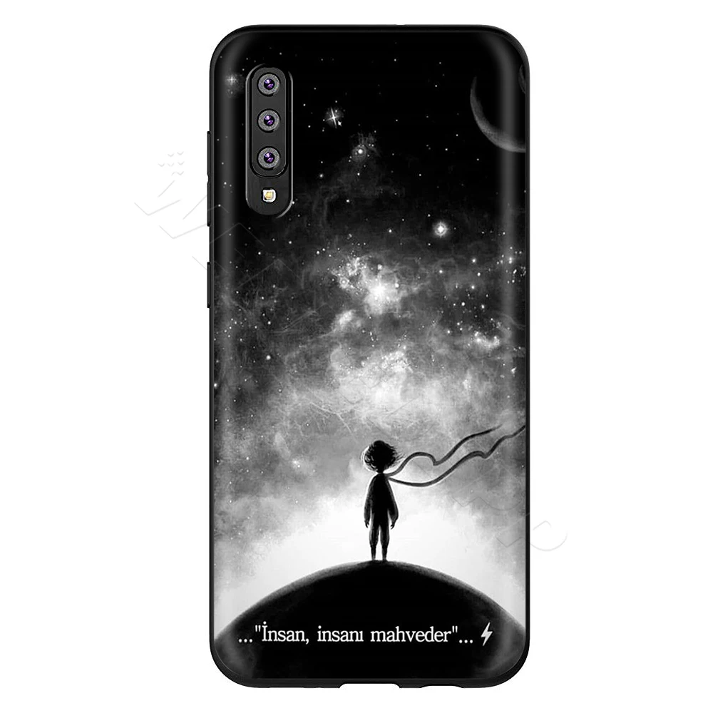 1 Webbedepp в стиле «Маленький принц» чехол для Samsung Galaxy A3 A5 A6 плюс A7 A8 A9 J6 M20 A10S A20S A30S A40S A50S - Цвет: 1