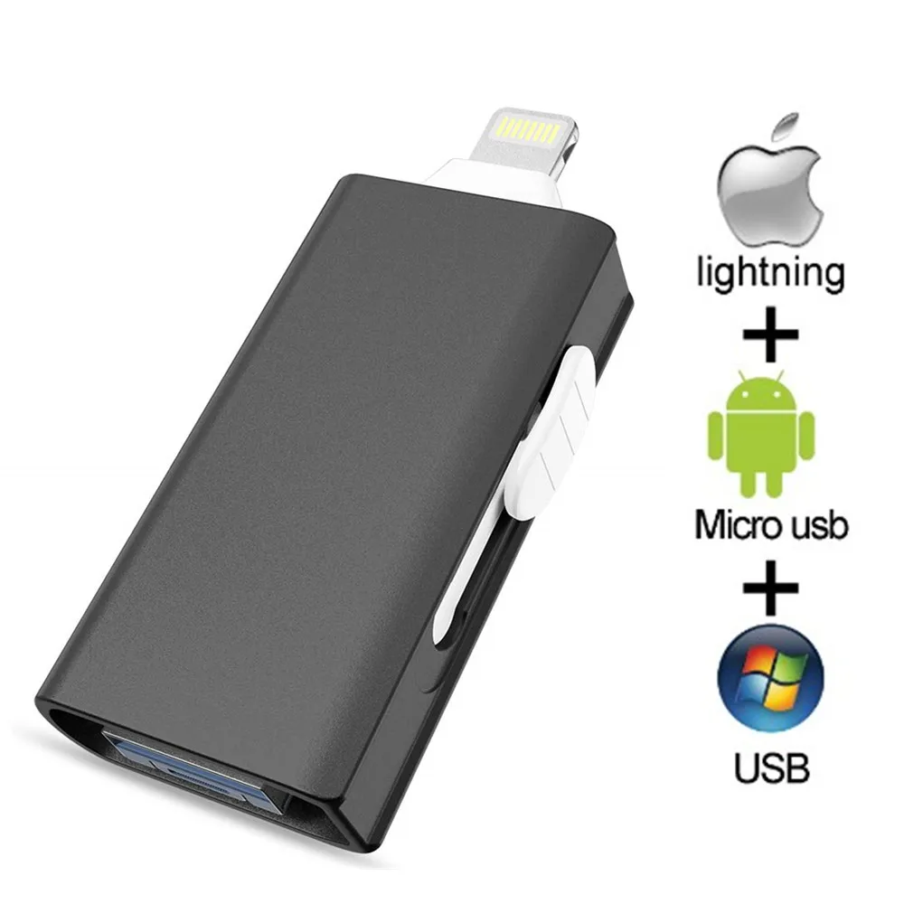 Флеш-накопитель USB3.0 512 ГБ 256 128 64 32 16 карта памяти usb-накопитель для iphone X 8 ipad ipod ios