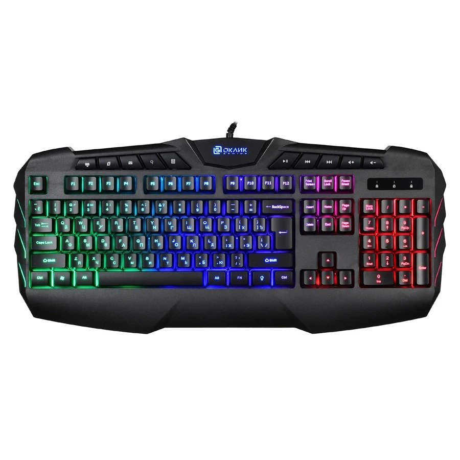 Клавиатура OKLICK 777G PSYCHO, черный