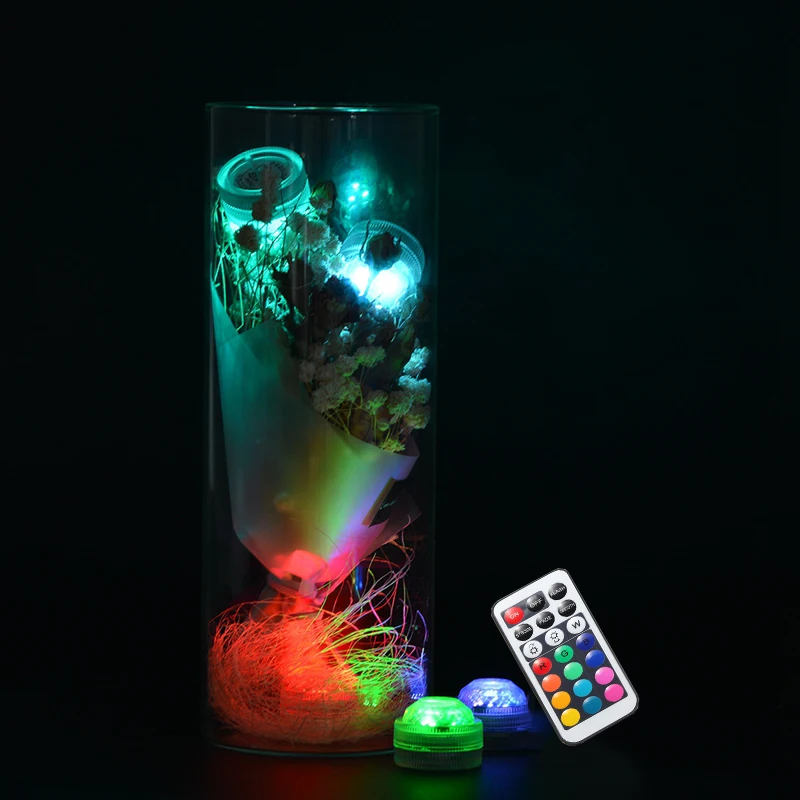 Водонепроницаемый светодиодный подводный светильник s бассейн свеча ip68 RGB